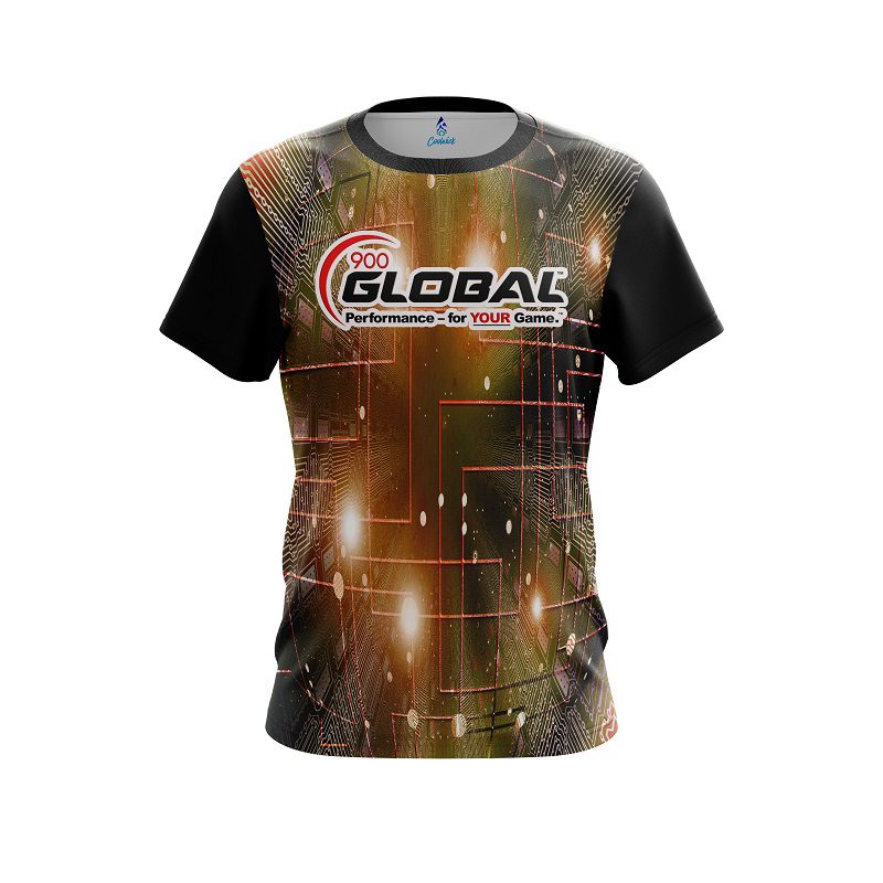 900 Global Motherboard Rust CoolWick Bowling Jersey