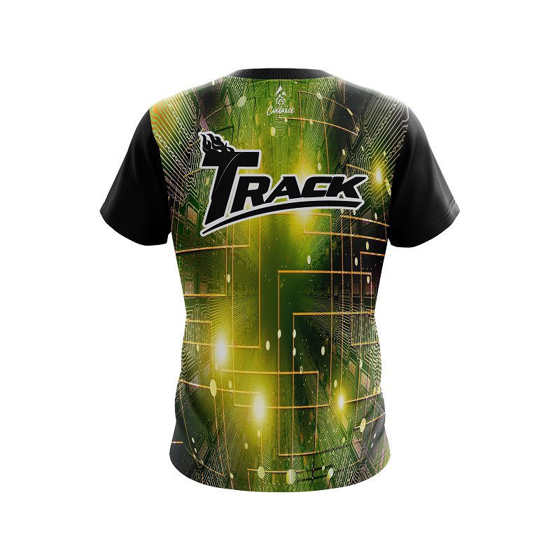 Track Motherboard Sunburst CoolWick Bowling Jersey - Image 2