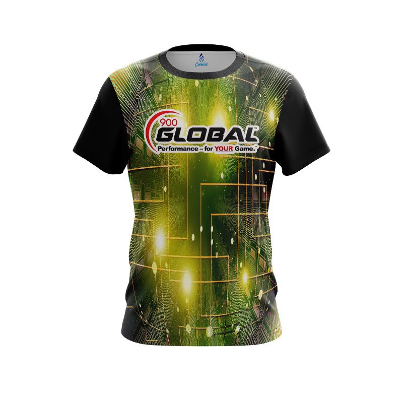 900 Global Motherboard Sunburst CoolWick Bowling Jersey