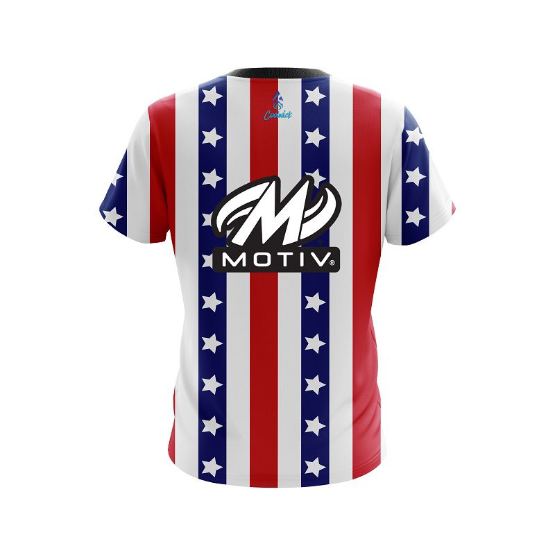 Motiv Patriot CoolWick Bowling Jersey - Image 2