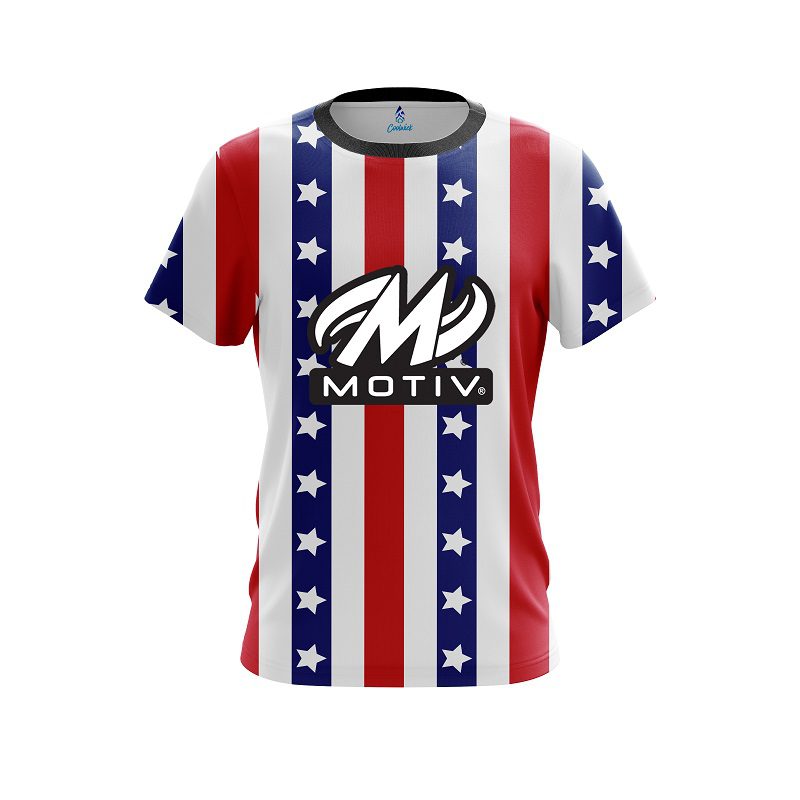 Motiv Patriot CoolWick Bowling Jersey