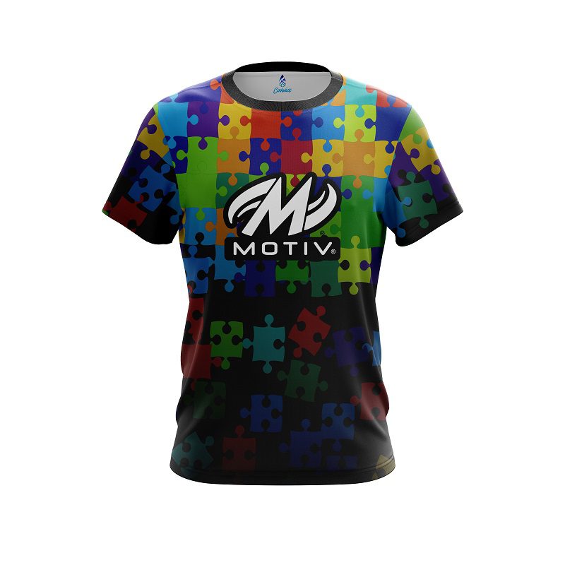 Motiv  Autism Awareness Be Kind CoolWick Bowling Jersey