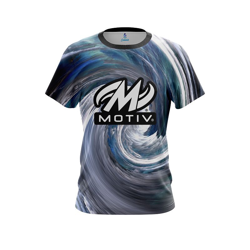 Motiv Cloudy Vortex CoolWick Bowling Jersey