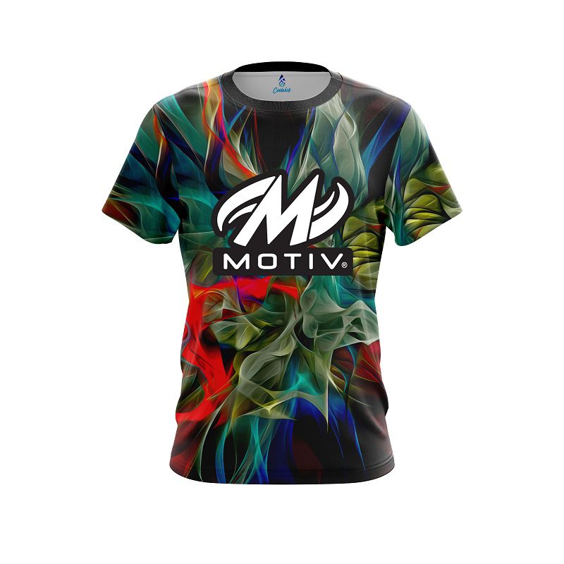 Motiv Color Swirl CoolWick Bowling Jersey
