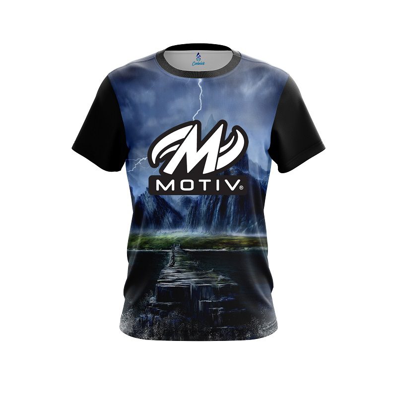 Motiv Electric Mountain CoolWick Bowling Jersey