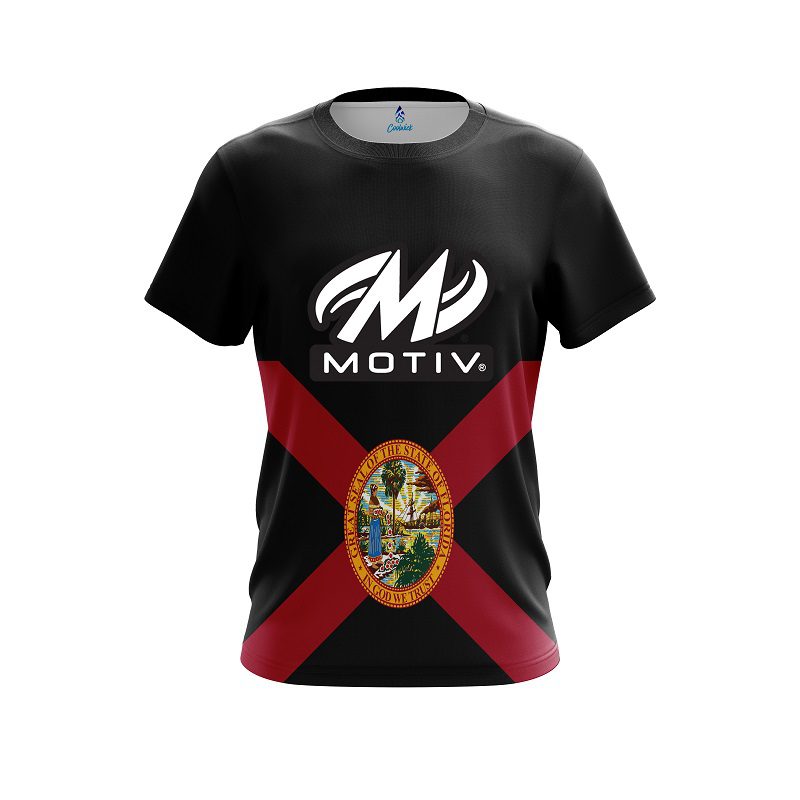 Motiv Florida Flag CoolWick Bowling Jersey