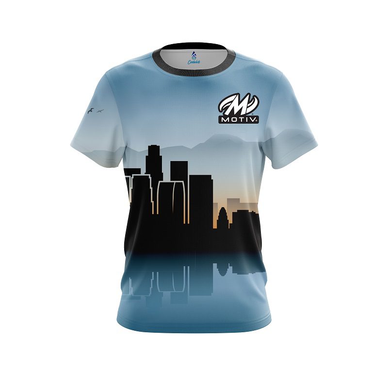 Motiv Miami  Skyline CoolWick Bowling Jersey