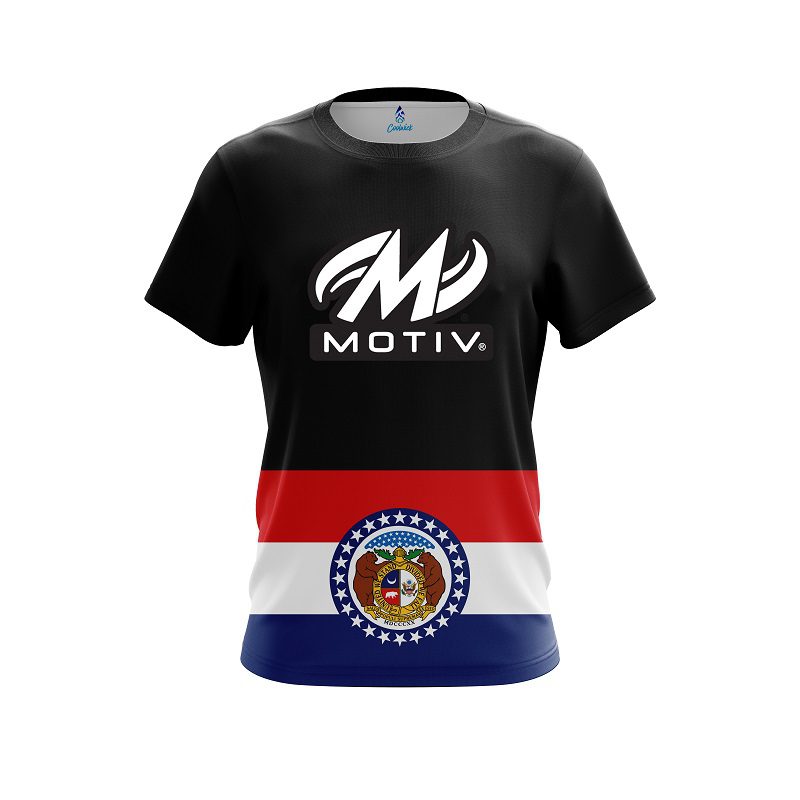Motiv Missouri Flag CoolWick Bowling Jersey