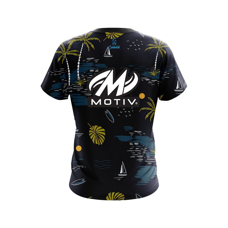 Motiv Paradise Island CoolWick Bowling Jersey - Image 2