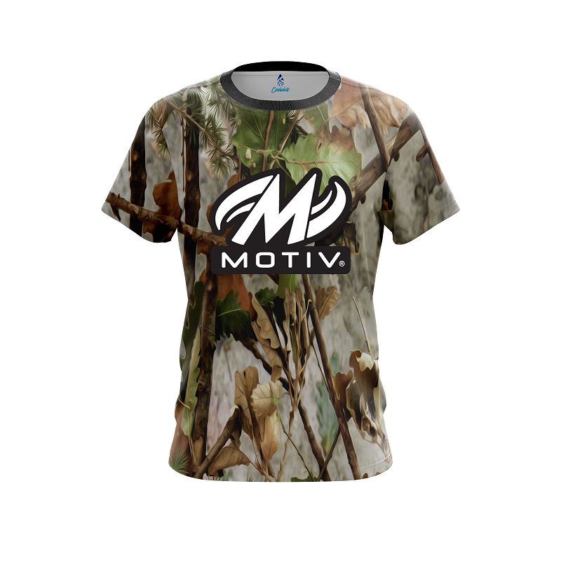 Motiv Real Time Camo CoolWick Bowling Jersey