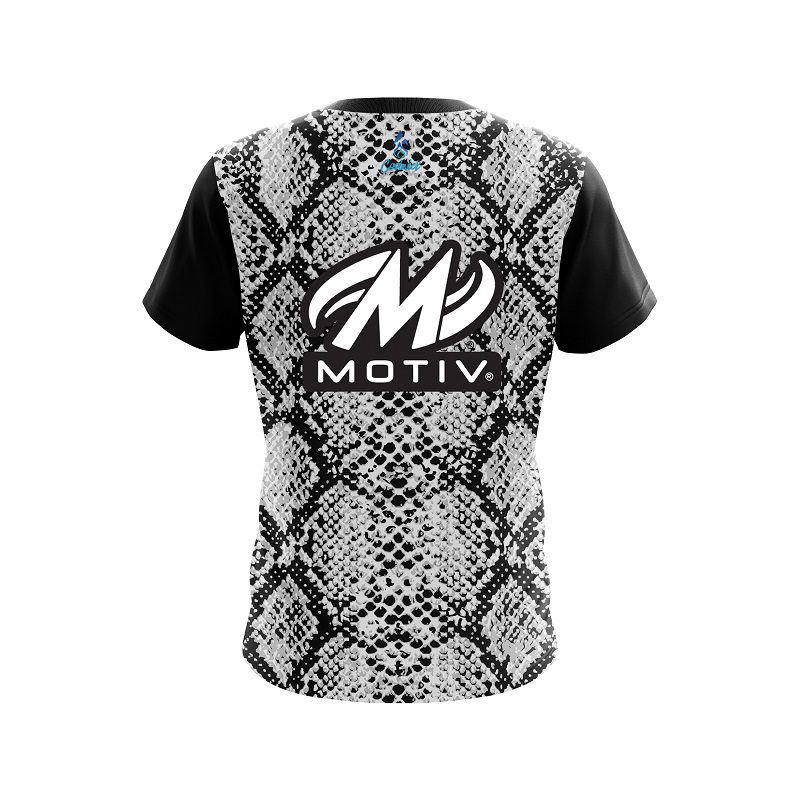 Motiv Snake Skin CoolWick Bowling Jersey - Image 2