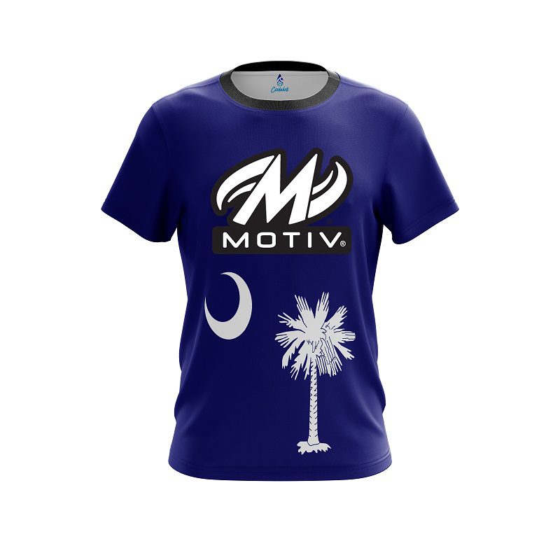 Motiv South Carolina Flag CoolWick Bowling Jersey