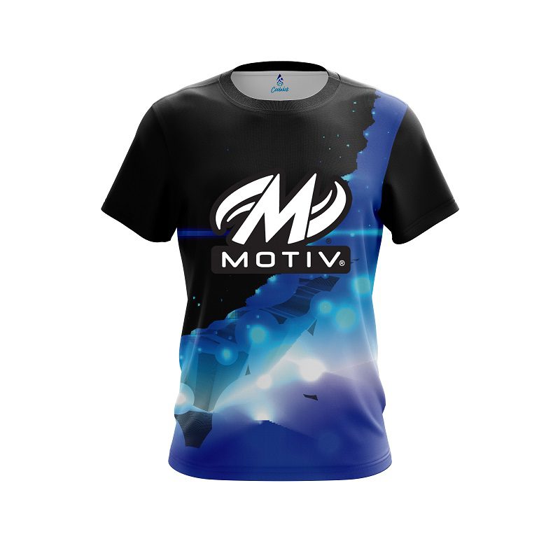 Motiv Space Pixel Mountain CoolWick Bowling Jersey