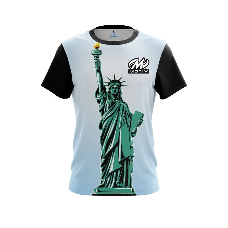 Motiv Statue Of Liberty CoolWick Bowling Jersey