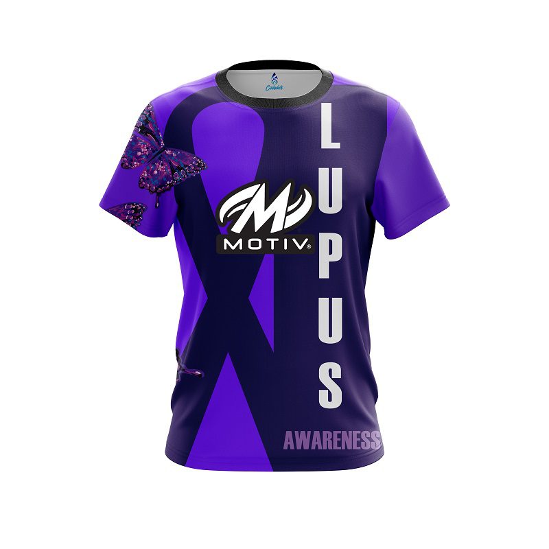 Motiv Lupus Cancer CoolWick Bowling Jersey