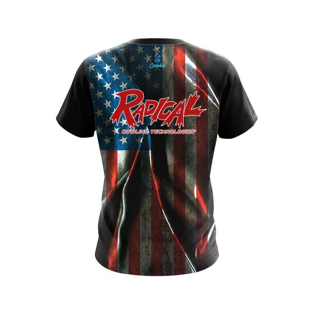 Radical Old Glory CoolWick Bowling Jersey - Image 2