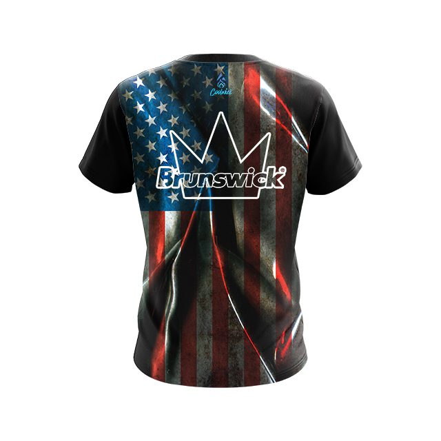 Brunswick Old Glory CoolWick Bowling Jersey - Image 2