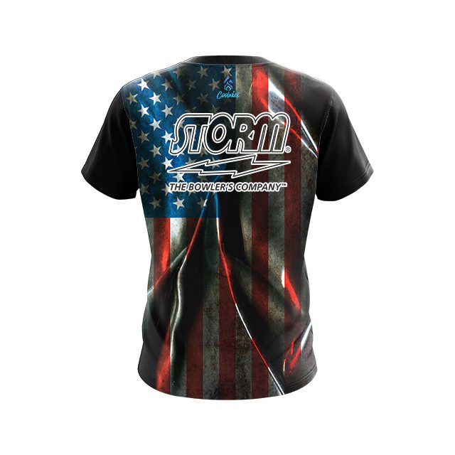 Storm Old Glory CoolWick Bowling Jersey - Image 2
