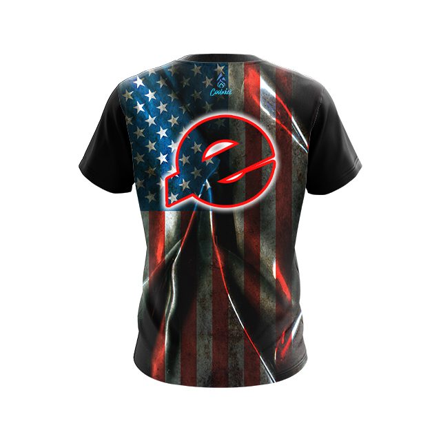 Ebonite Old Glory CoolWick Bowling Jersey - Image 2