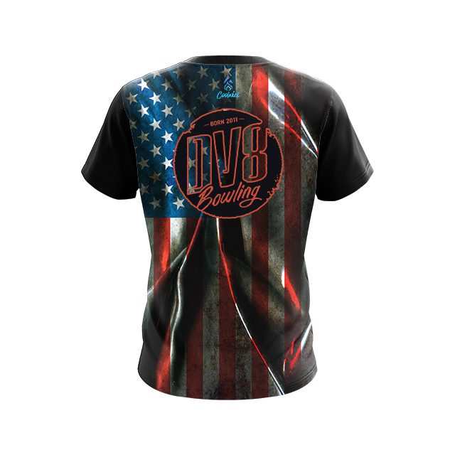 DV8 Old Glory CoolWick Bowling Jersey - Image 2