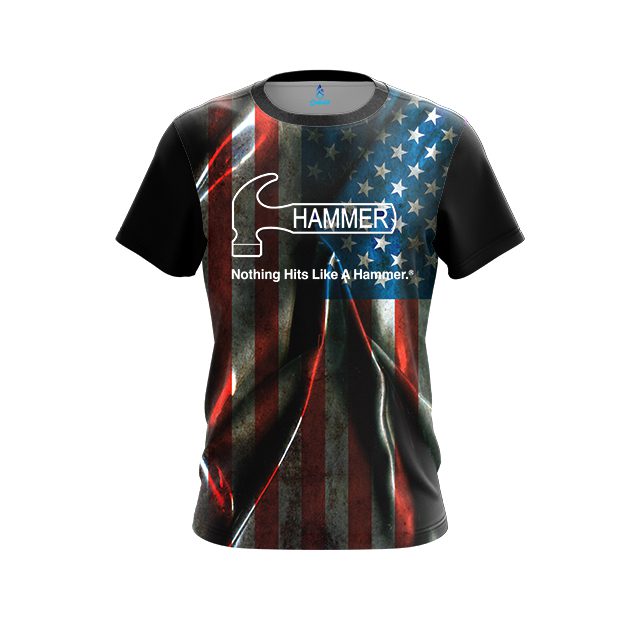 Hammer Old Glory CoolWick Bowling Jersey