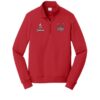Matt Ogle CoolWick Signature Fan Favorite Fleece 1/4-Zip Pullover Sweatshirt Red