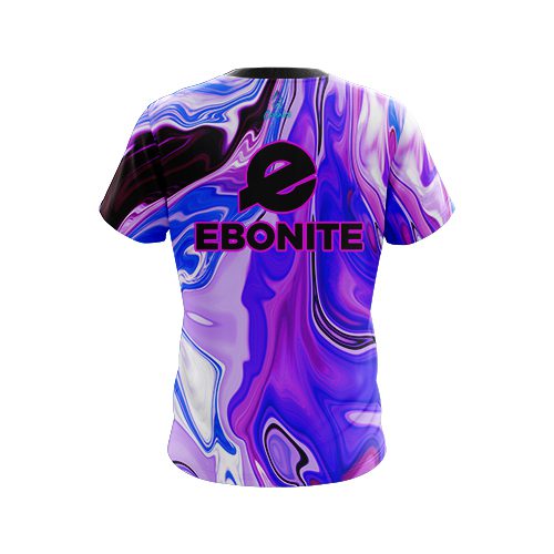 Ebonite Paint Swirls CoolWick Bowling Jersey - Image 2