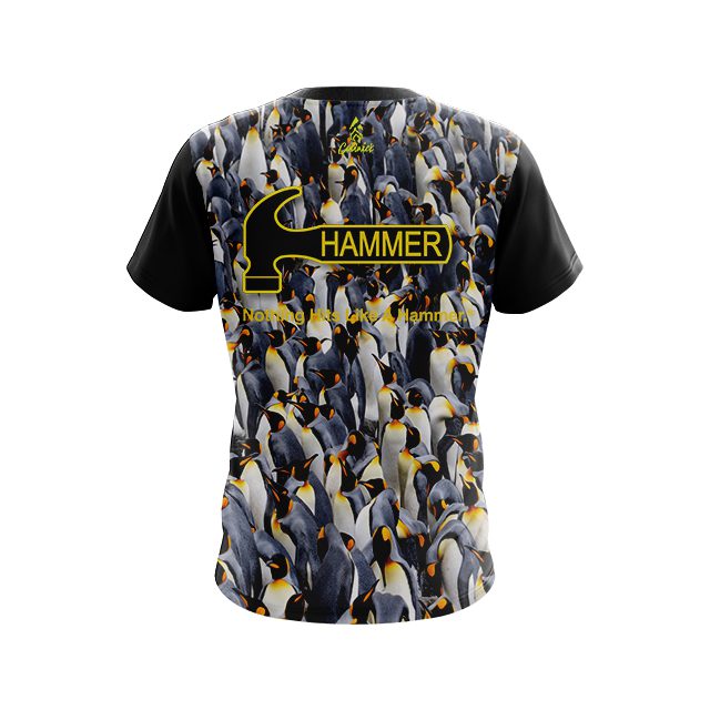 Hammer Penguins CoolWick Bowling Jersey - Image 2