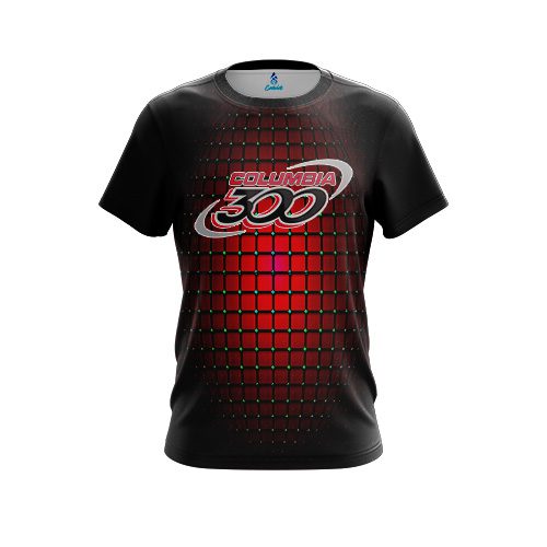 Columbia 300 Pin Head Red CoolWick Bowling Jersey