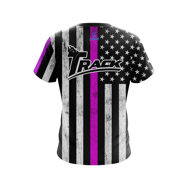 Track Pink Line CoolWick Bowling Jersey - Image 2