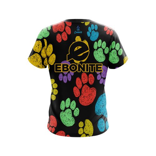 Ebonite Puppy Paws CoolWick Bowling Jersey - Image 2