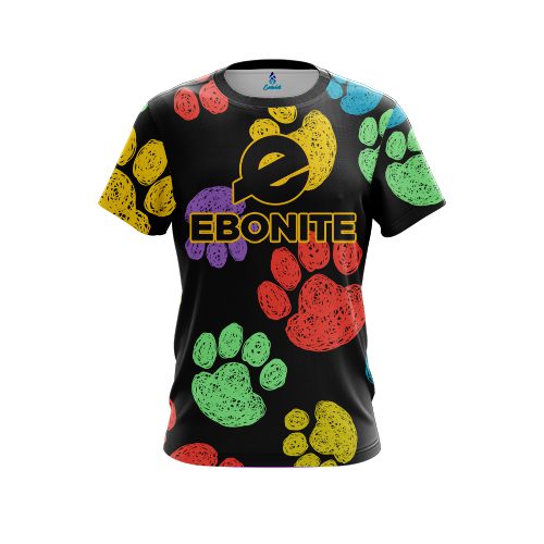 Ebonite Puppy Paws CoolWick Bowling Jersey
