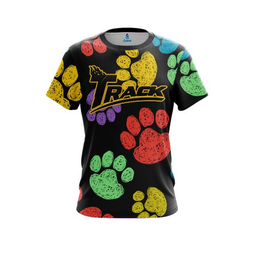 Track Puppy Paws CoolWick Bowling Jersey