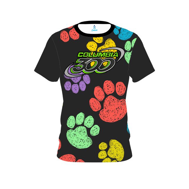 Columbia 300 Puppy Paws CoolWick Bowling Jersey
