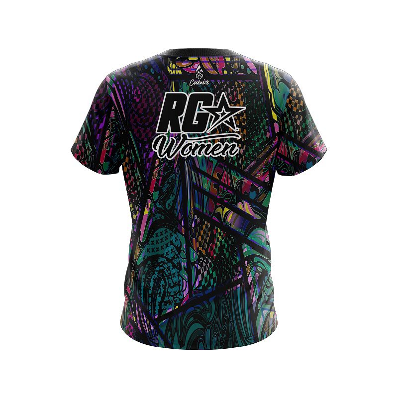 Roto Grip RG Women Paisley CoolWick Bowling Jersey - Image 2