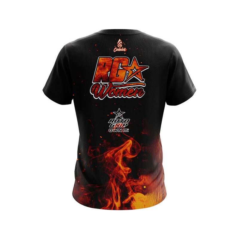 Roto Grip RG Women En Fuego CoolWick Bowling Jersey - Image 2