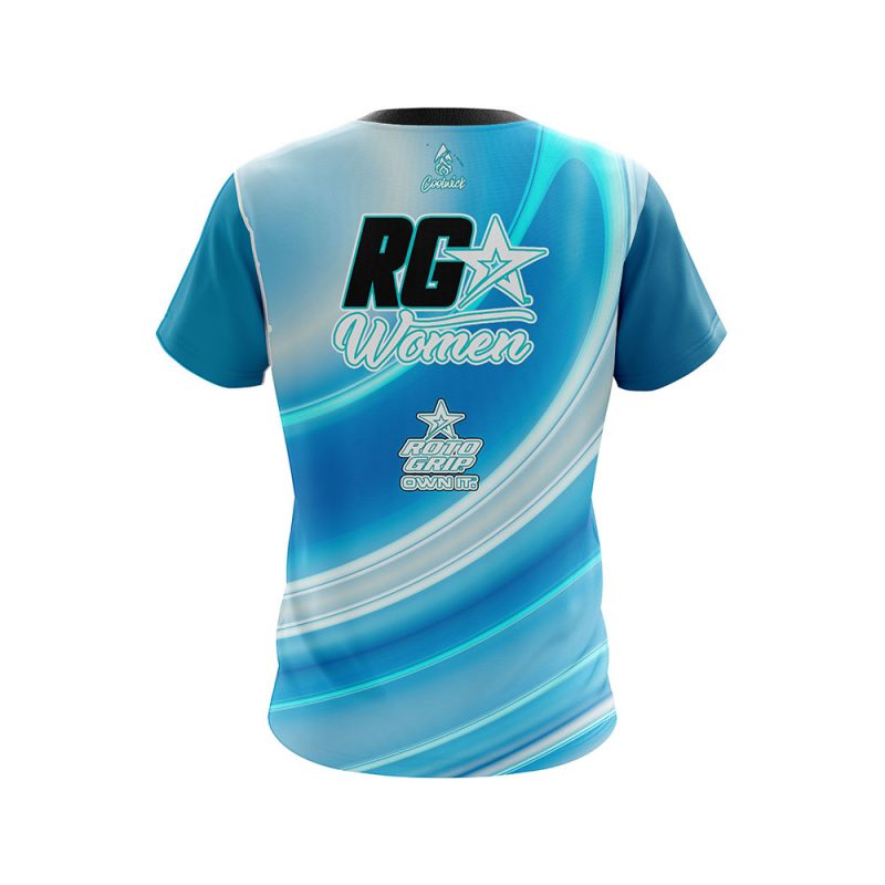 Roto Grip RG Women Luminous Waves CoolWick Bowling Jersey - Image 2