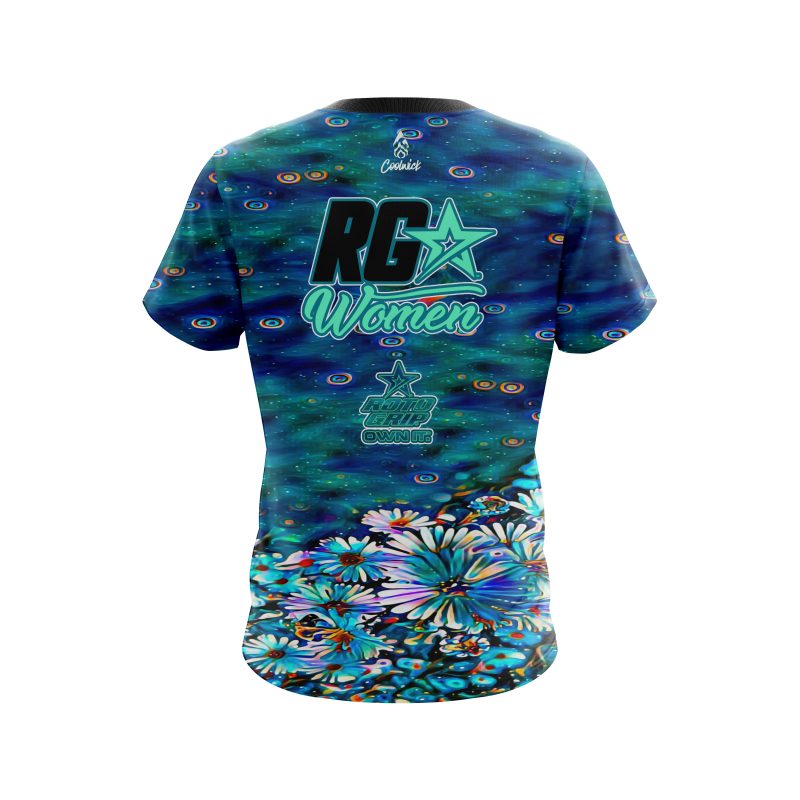 Roto Grip RG Women Peacock Daze CoolWick Bowling Jersey - Image 2