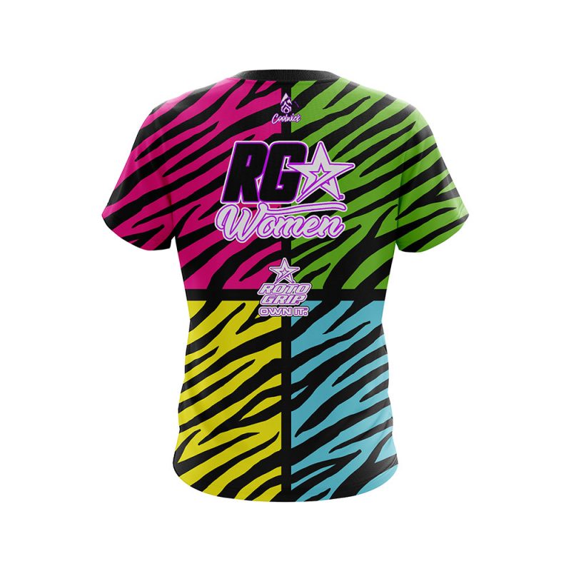 Roto Grip RG Women Warhol Zebra CoolWick Jersey - Image 2