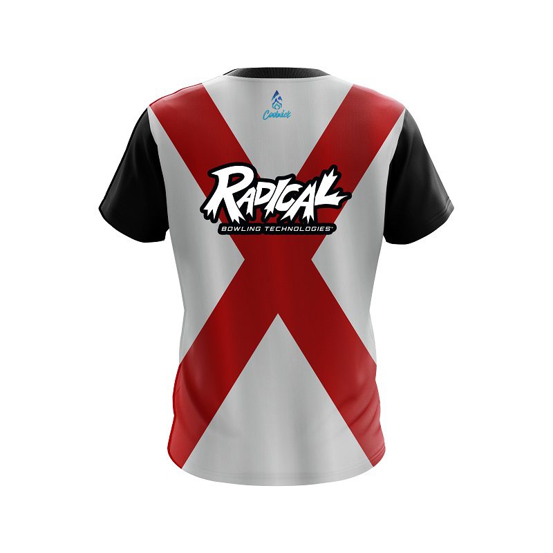 Radical Alabama Flag CoolWick Bowling Jersey - Image 2