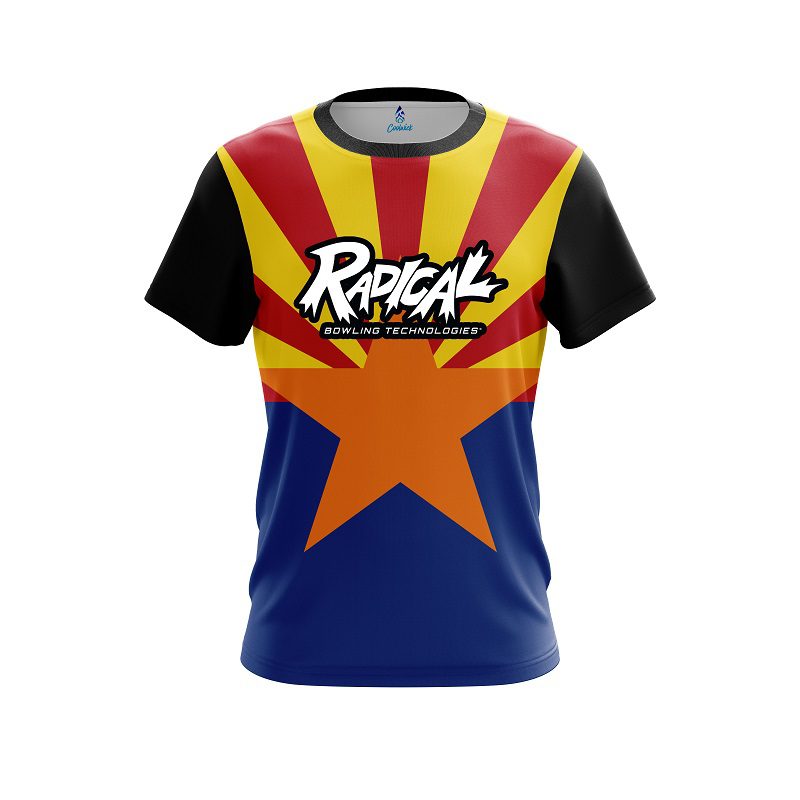 Radical Arizona Flag CoolWick Bowling Jersey