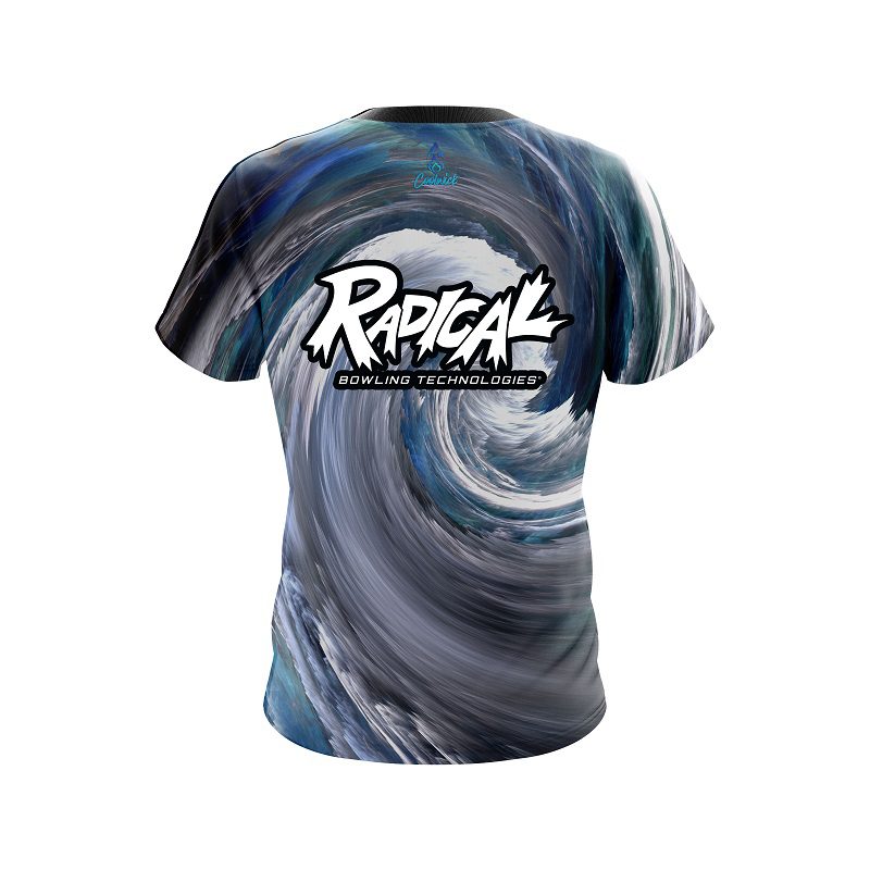 Radical Cloudy Vortex CoolWick Bowling Jersey - Image 2