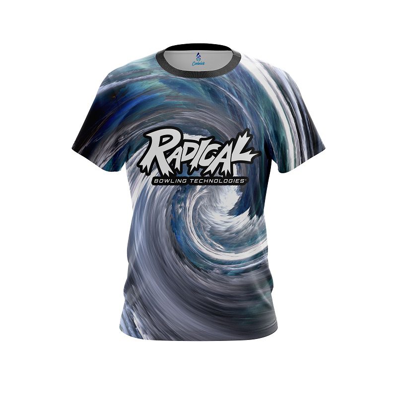 Radical Cloudy Vortex CoolWick Bowling Jersey