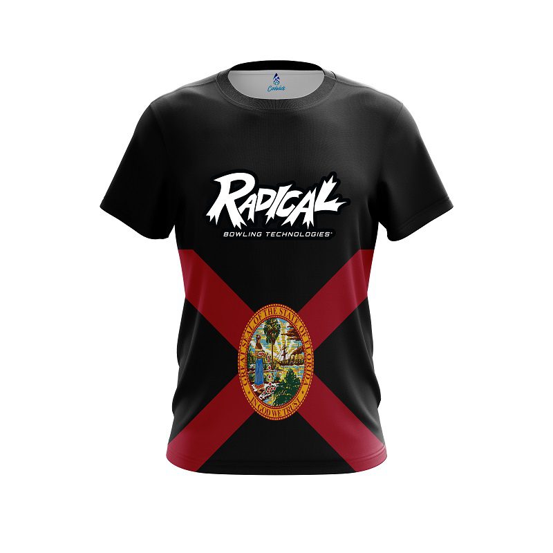 Radical Florida Flag CoolWick Bowling Jersey