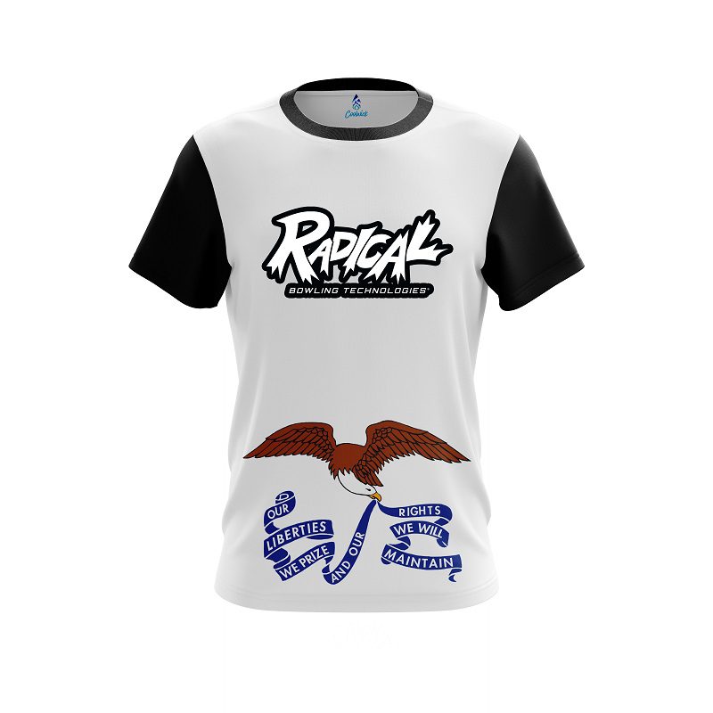 Radical Iowa Flag CoolWick Bowling Jersey