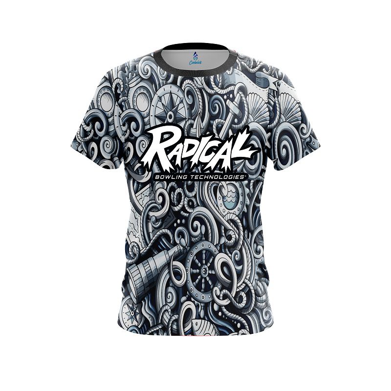 Radical Nautical CoolWick Bowling Jersey