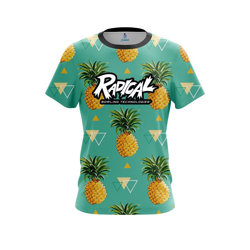 Radical Tropical Pineapple CoolWick Bowling Jersey