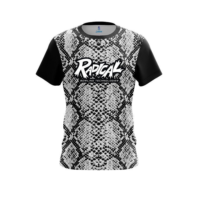 Radical Snake Skin CoolWick Bowling Jersey