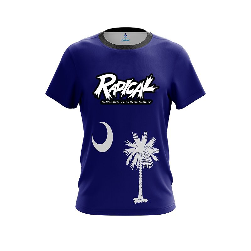 Radical South Carolina Flag CoolWick Bowling Jersey