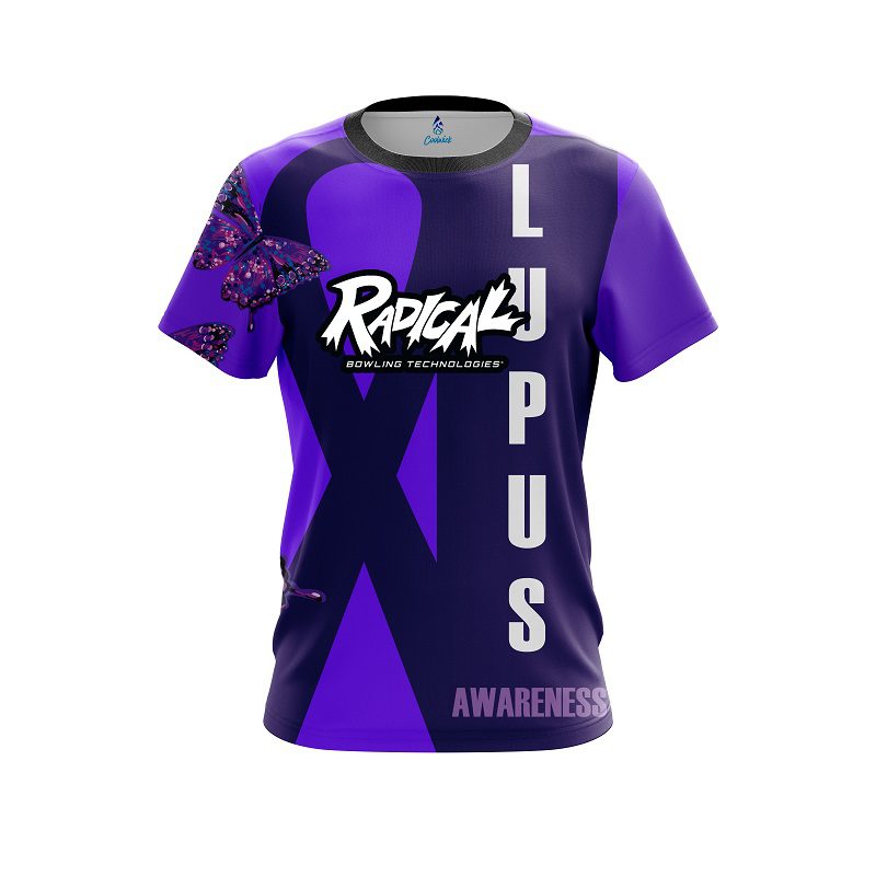 Radical Lupus Cancer CoolWick Bowling Jersey